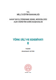 Türk dili ve edebiyyatı 6